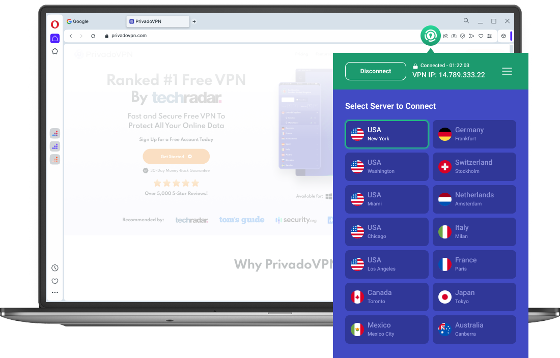 PrivadoVPN: Скачать безопасный VPN для всех ваших устройств