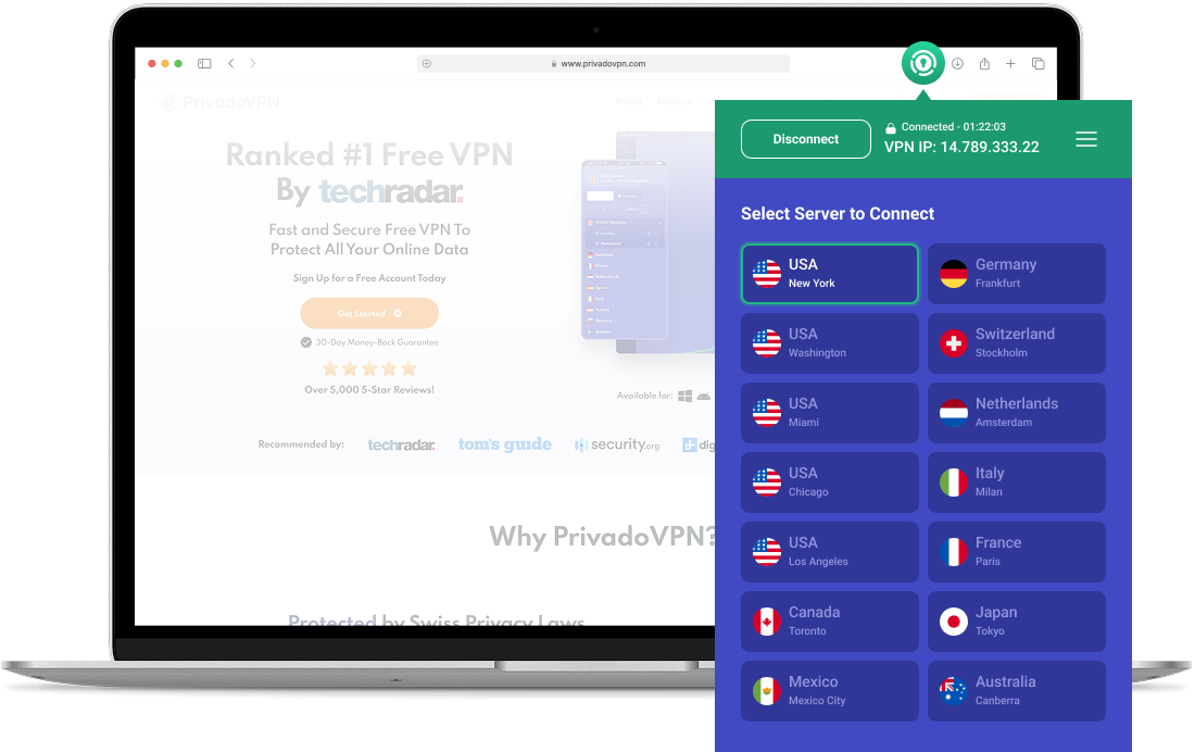 PrivadoVPN: Скачать безопасный VPN для всех ваших устройств